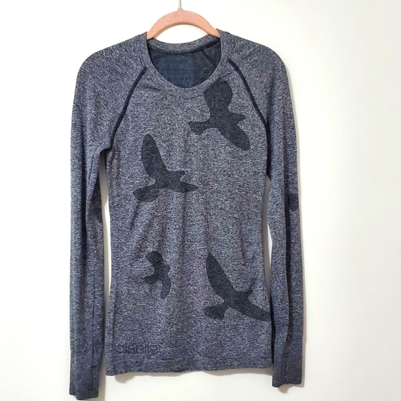 Oiselle Flyte Longsleeve Athletic Top Small - Picture 2 of 7